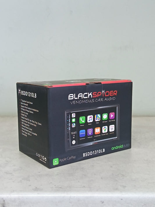 RADIO BLACKSPIDER BSDD1310LB 2 DIN