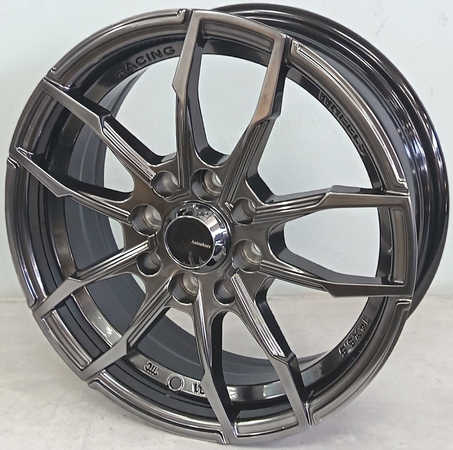 14" KR AS445 4 (14X5.5/4-100/108) HYPER BLACK