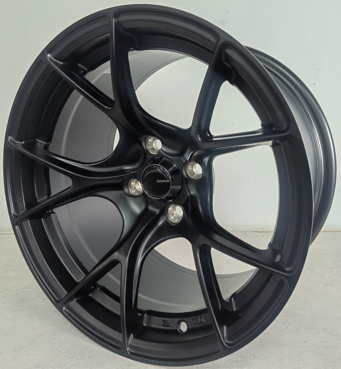 15" KR AS26 B (15X8.25J/4-100) MATT BLACK