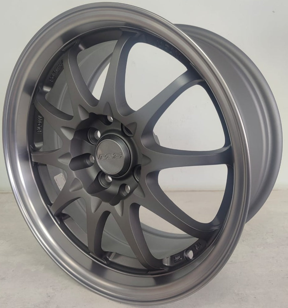 15" KR DX136B (15X7J/4-100/114) ET35 GREY
