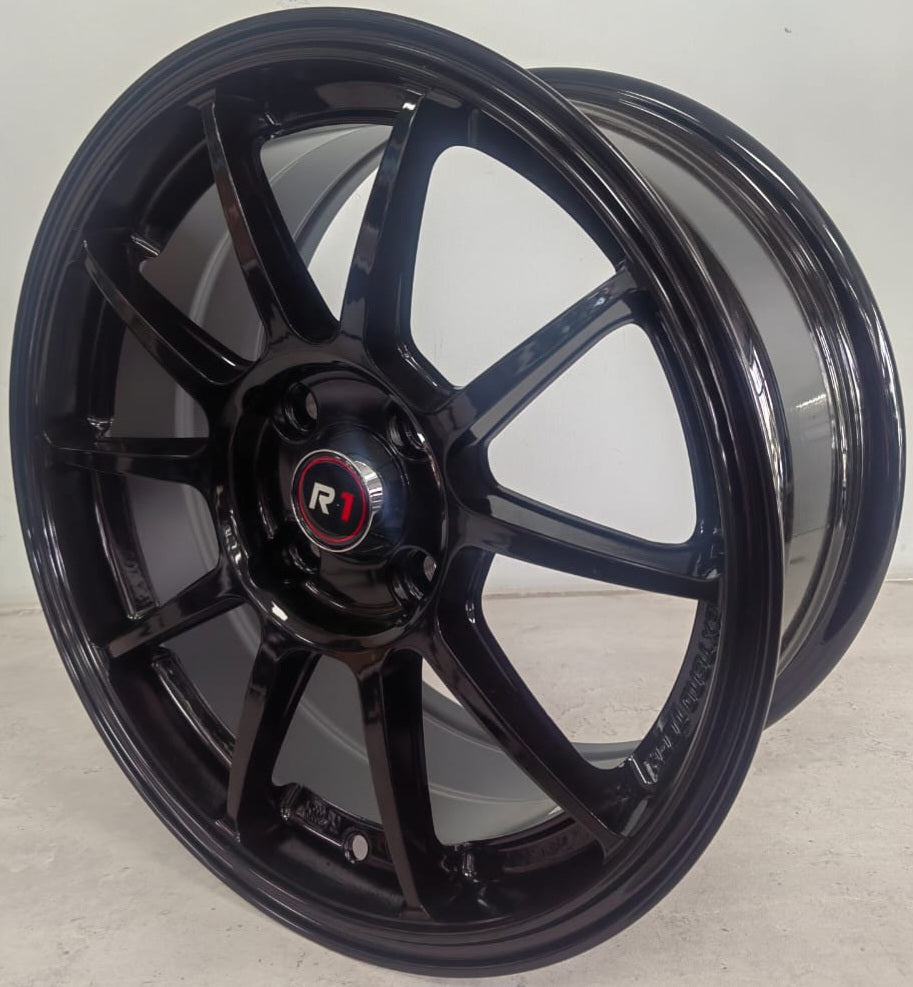 15" KR DX147B (15X7J/4-100) ET38 BLACK