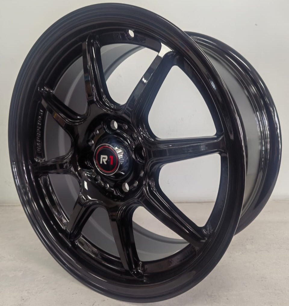 15" KR DX148 (15X7J/4-100) ET38 BLACK