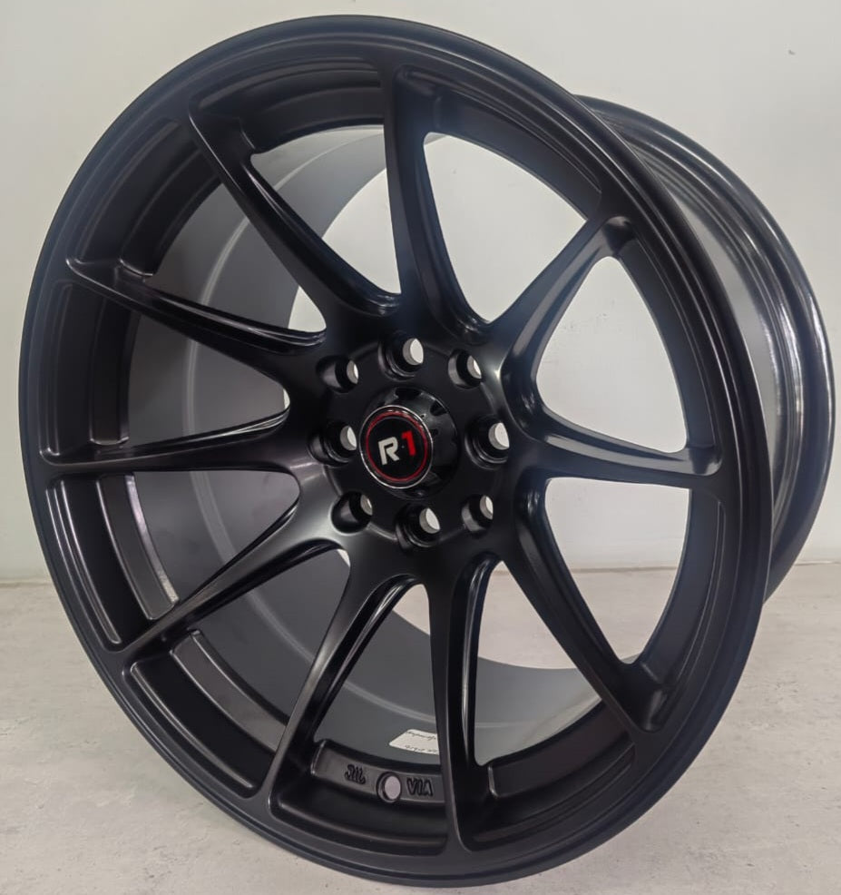 15" KR DX616 B (15x8.25J/4-100/114) ET 0 MATT BLK