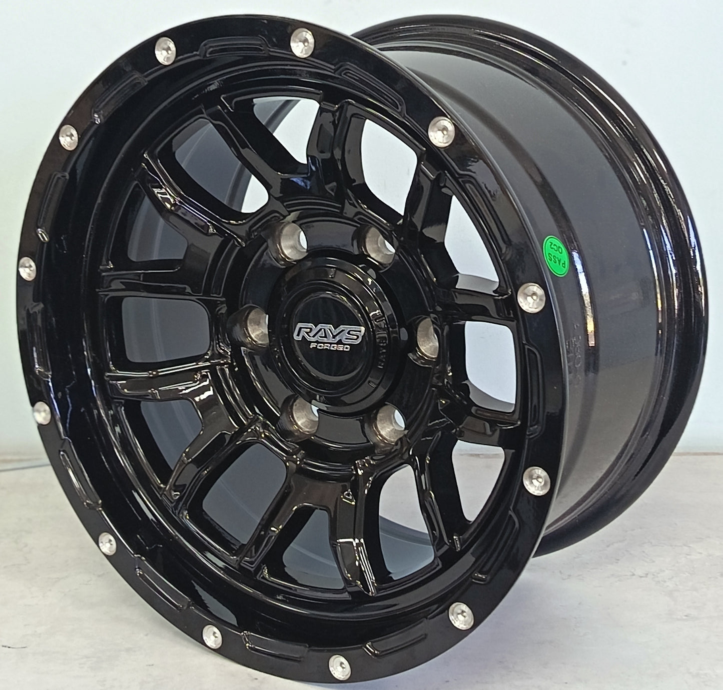 15" KR XPHR001 (15X8.0J/6-139) BLACK