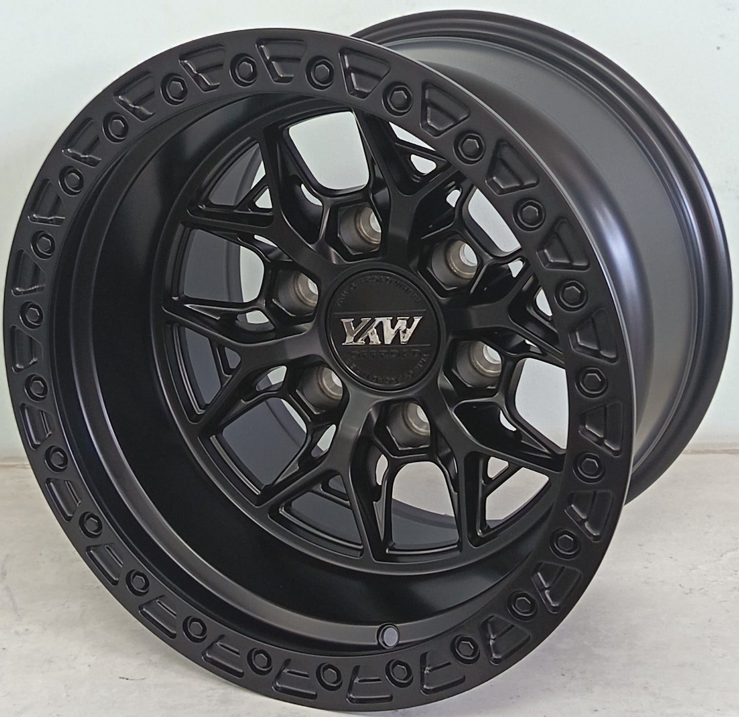 15" KR YKW5510 2 (15X10/6-139) MATT BLACK