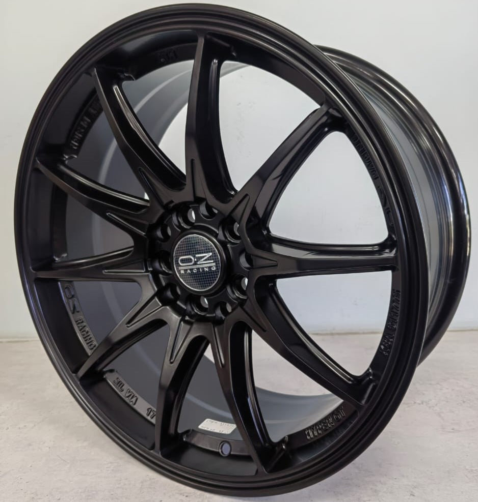 17" KR DX424 (17X7.5J/5-100/114) ET35 MATT BLACK