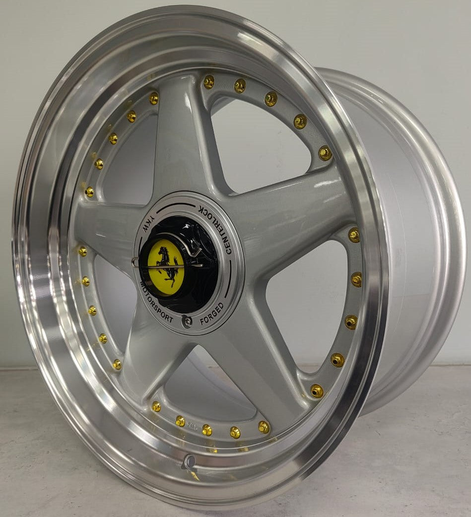 17" KR YKW7666RS (17X8.5/5-112/120) SL+GO ET 25