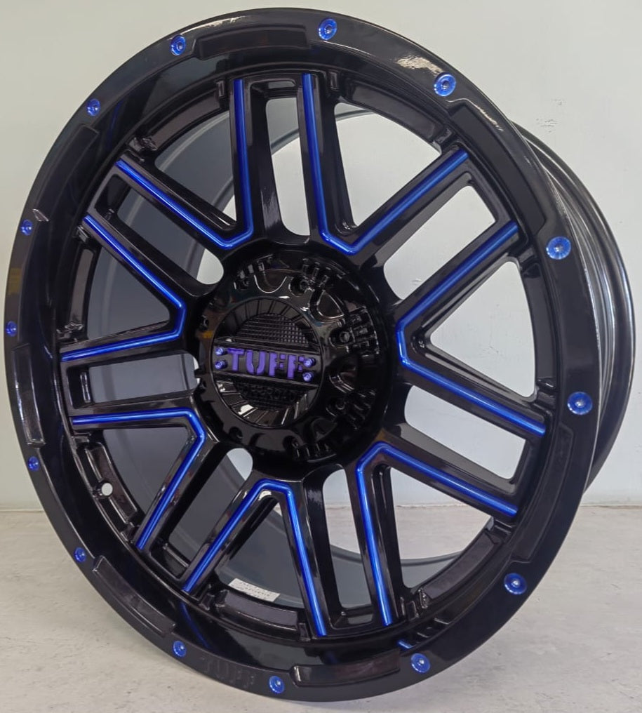 18" KR 6013 (18X9.0/6-139) BLACK MILL