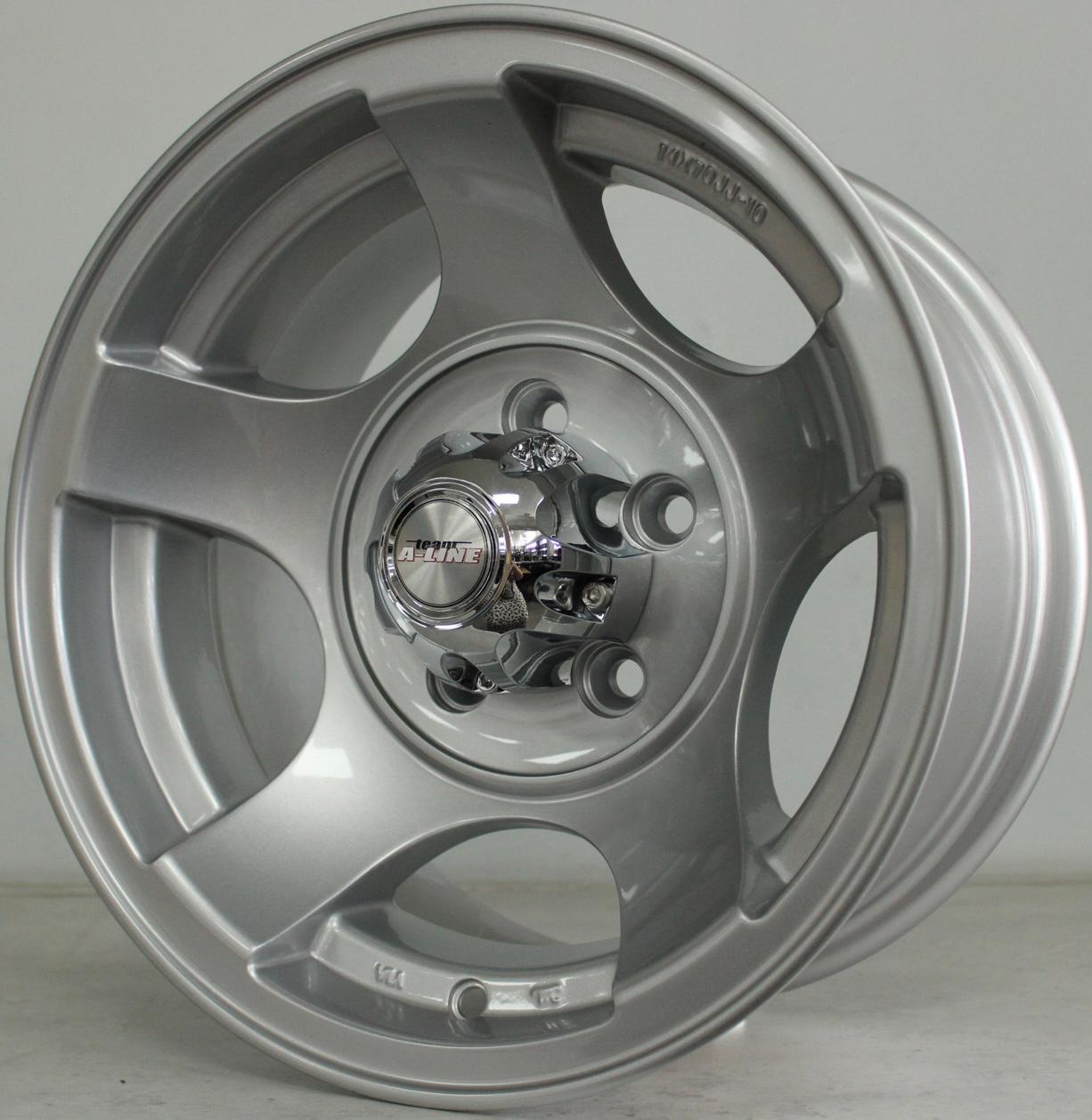 14" ALINE BZR 4X4 (14X7J/5-114) ARCTIC SILVER