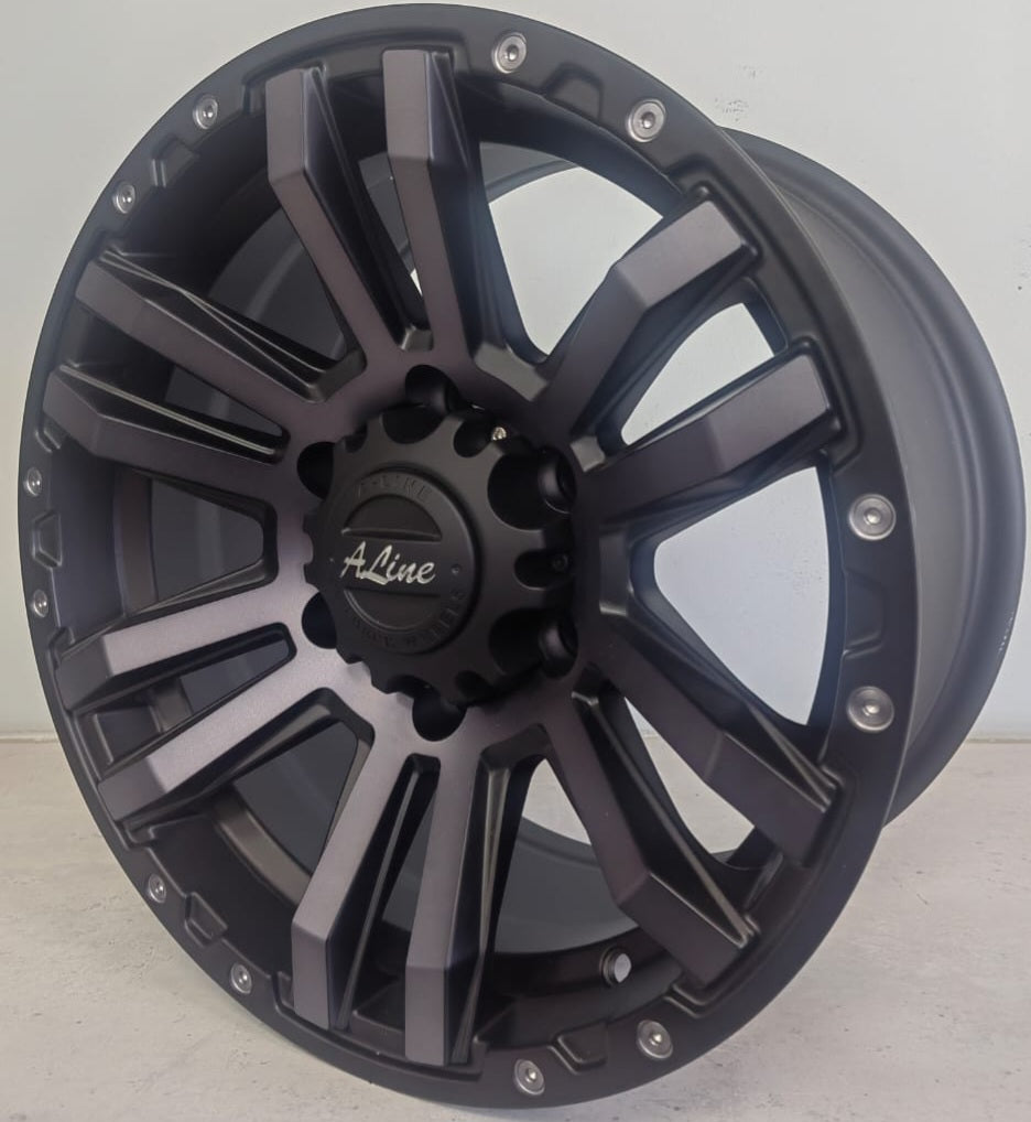 16" ALINE SCAVENGER BLK (6-139) 4X4