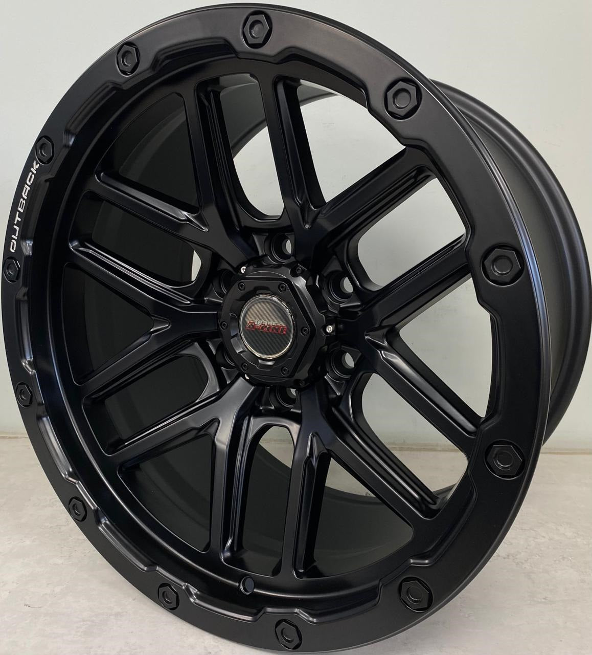 18" ALINE BOUNTY (18X9.5J/6-139) ET0 STBLK RIVET