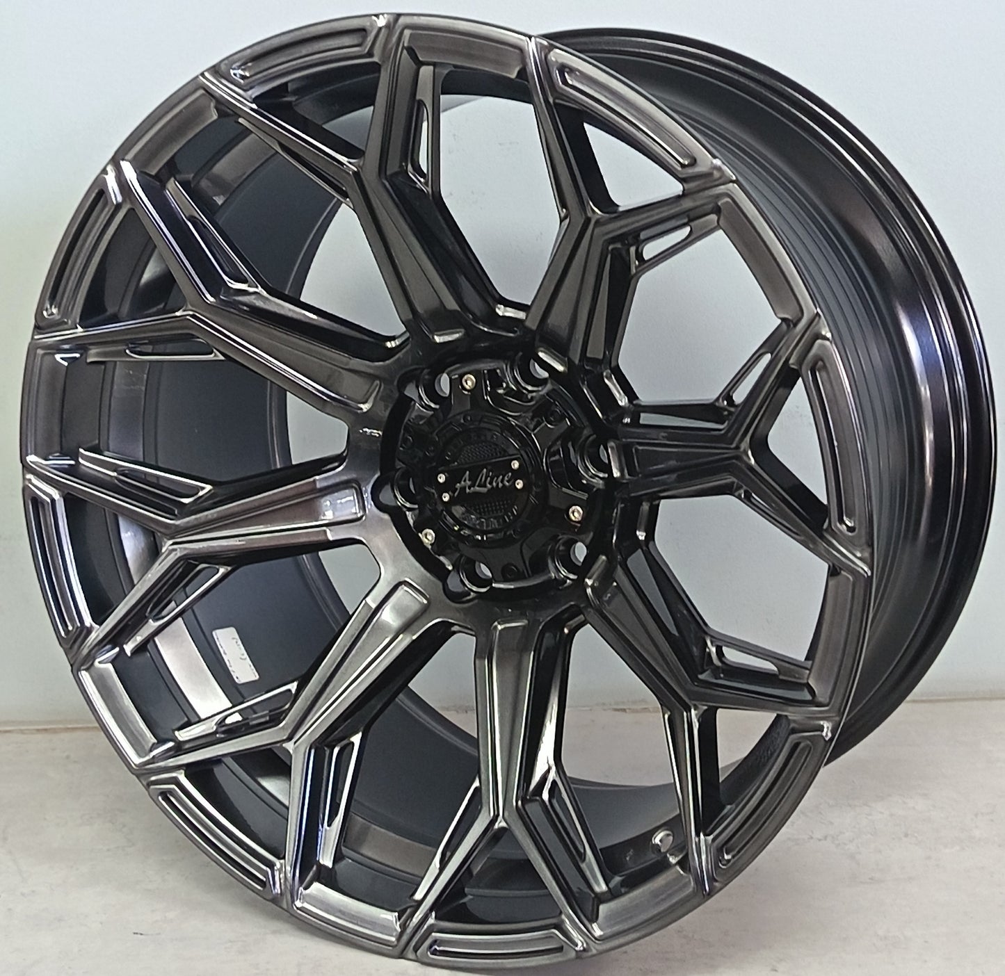 20" ALINE OVERDRIVE (20X10/6-139) HYPERBLK