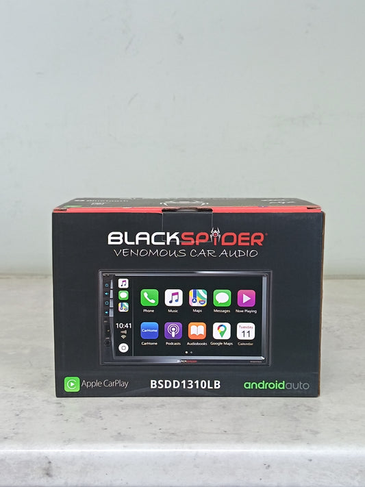 RADIO BLACKSPIDER BSDD1310LB 2 DIN