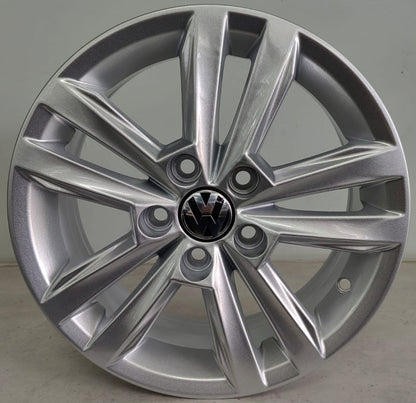 14" KR 1019D (14X5.5J/5-100) ET38 SILVER VW