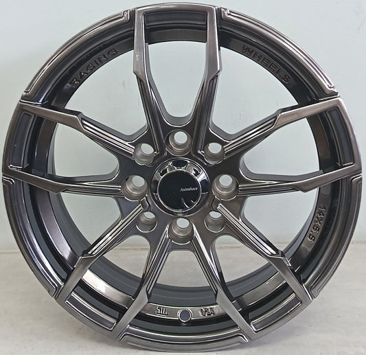 14" KR AS445 4 (14X5.5/4-100/108) HYPER BLACK