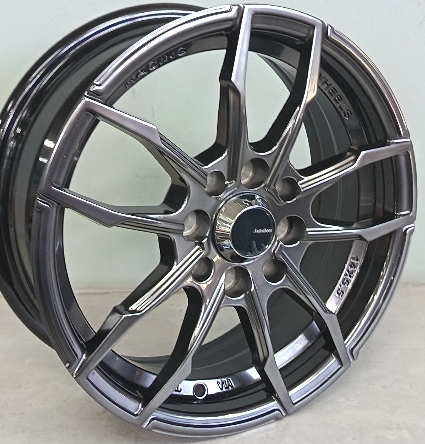 14" KR AS445 4 (14X5.5/4-100/108) HYPER BLACK