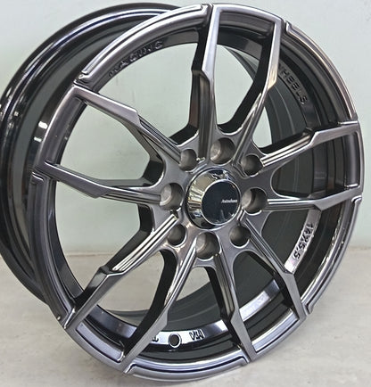 14" KR AS445 4 (14X5.5/4-100/108) HYPER BLACK