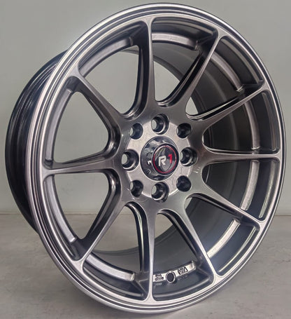 14" KR DX616 (14X6.5J/4-100/114) ET5  HB