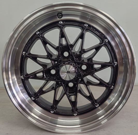 15" NDT OTA085 (15X6.5J/4-100) ET38 BLKML BBS