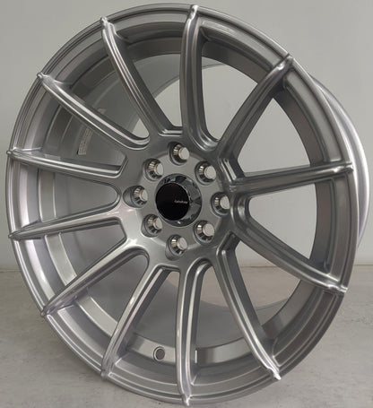 15" KR AS25 A (15X8.25J/4-100/114) SILVER ET20
