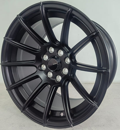 15" KR AS25 B (15X8.25/4-100/114) MATT BLACK ET 20