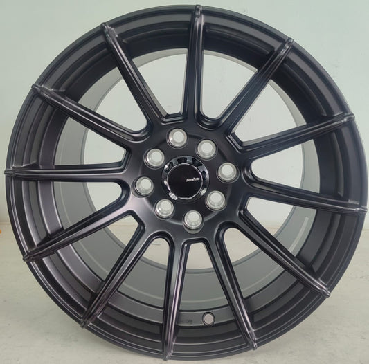 15" KR AS25 B (15X8.25/4-100/114) MATT BLACK ET 20