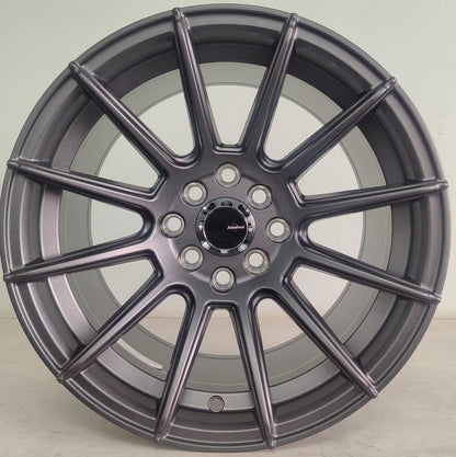 15" KR AS25 C (15X8.25/4-100/114) MATT GREY ET 20