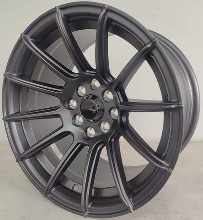 15" KR AS25 C (15X8.25/4-100/114) MATT GREY ET 20