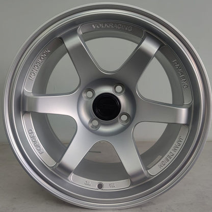 15" KR AS37 7 (15X8.25/4-100) MATT SILVER ET 20