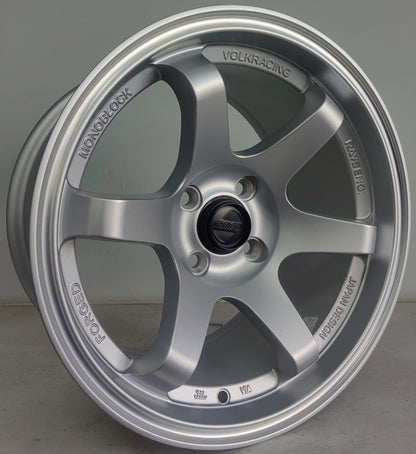 15" KR AS37 7 (15X8.25/4-100) MATT SILVER ET 20