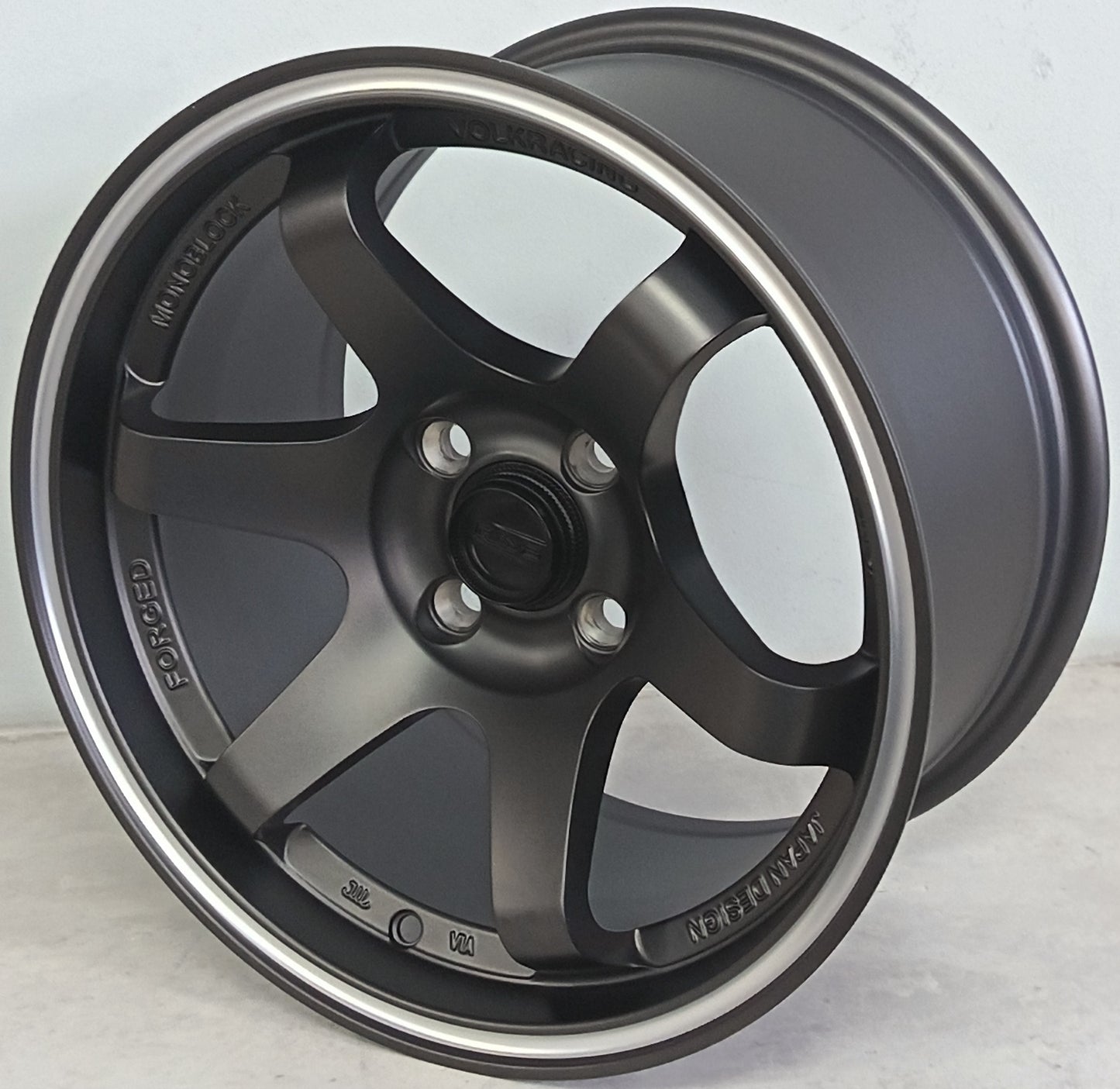 15" KR AS37 9 (15X8.25/4-100) MATT GREY
