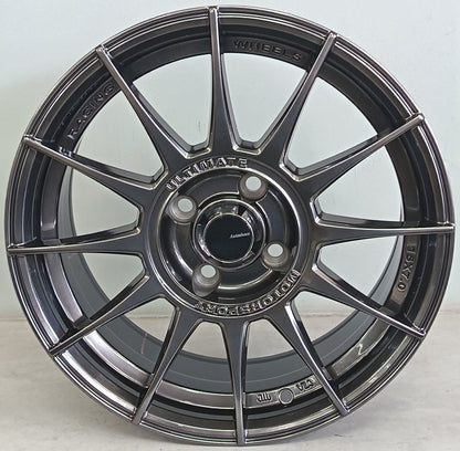 15" KR AS547 40 (15X7/4-100) HYPER BLACK
