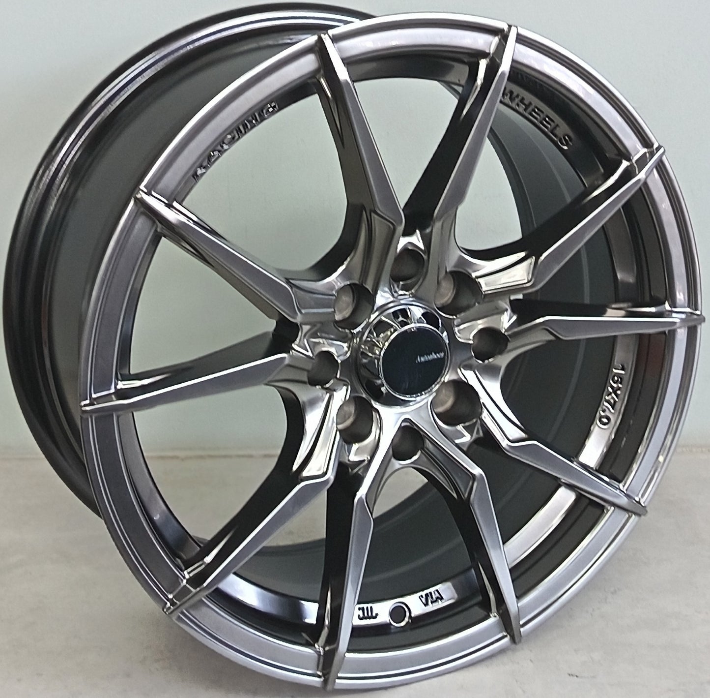 15" KR AS594 32 (15X7/4-100/114) HYPER BLACK