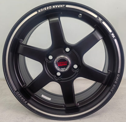 15" KR DX008B (15X6.5J/4-100) ET40  MB+LINE