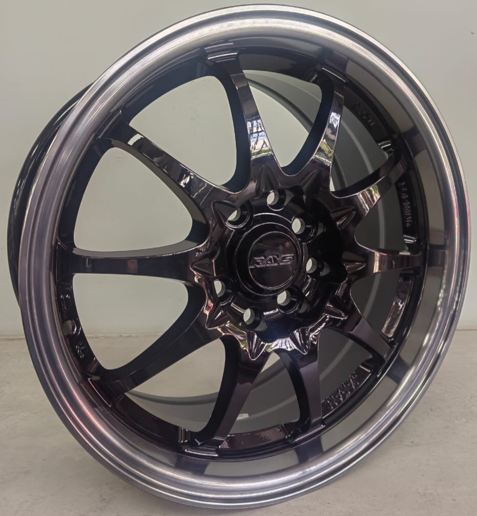 15" KR DX136A (15X7J/4-100/114) ET35  BLACK