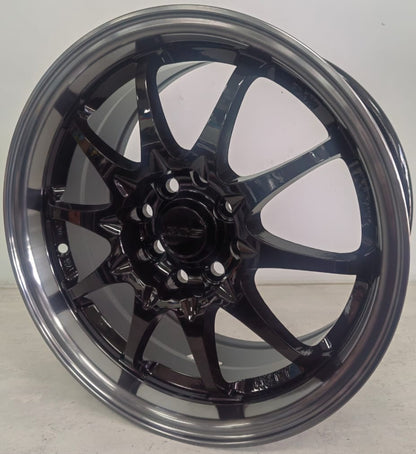 15" KR DX136A (15X7J/4-100/114) ET35  BLACK