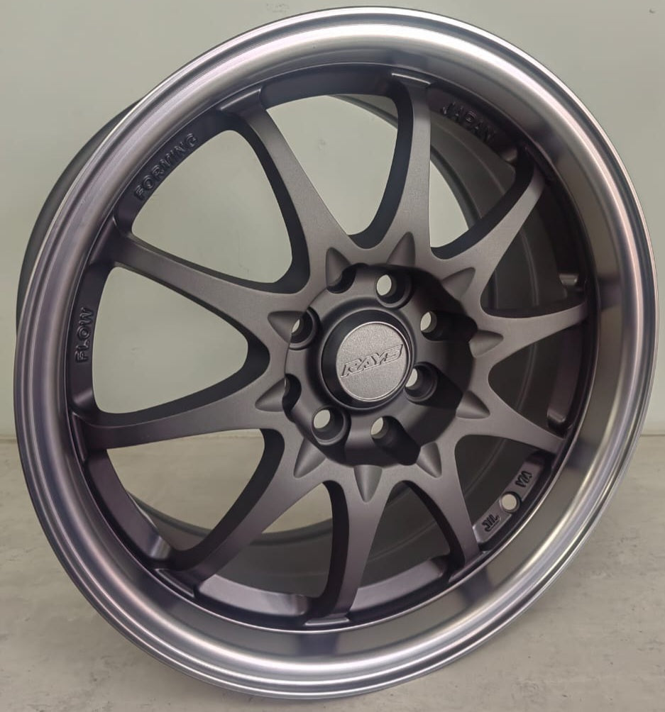 15" KR DX136B (15X7J/4-100/114) ET35  GREY