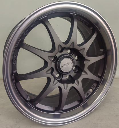 15" KR DX136B (15X7J/4-100/114) ET35  GREY