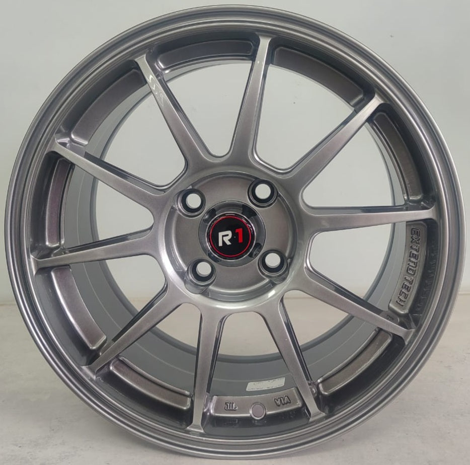 15" KR DX147A (15X7J/4-100) ET38  HYPER BLACK