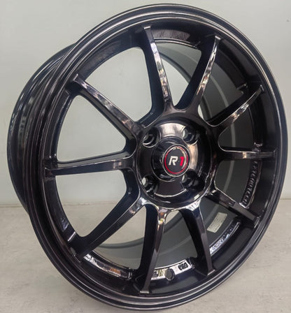 15" KR DX147B (15X7J/4-100) ET38  BLACK