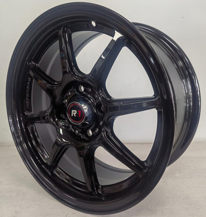 15" KR DX148 (15X7J/4-100) ET38  BLACK