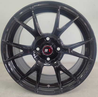 15" KR DX149 (15X7J/4-100) ET38 BLACK