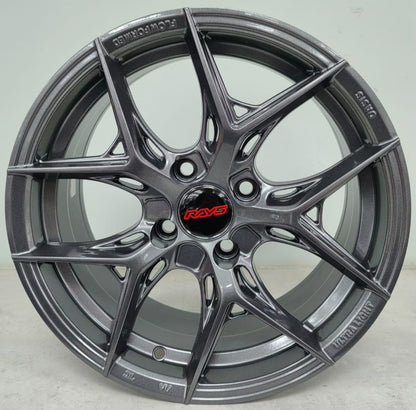 15" KR JT210-5 (15X7J/4-100) ET35 DARK GUNMET