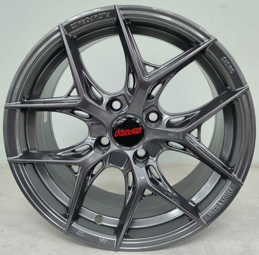 15" KR JT210-5 (15X7J/4-100) ET35 DARK GUNMET