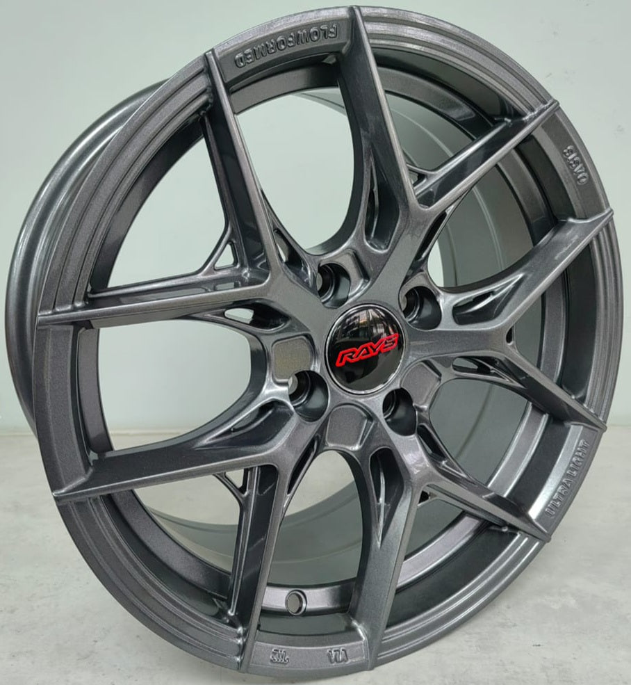 15" KR JT210-5 (15X7J/4-100) ET35 DARK GUNMET