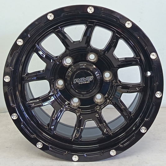 15" KR XPHR001 (15X8.0J/6-139) BLACK