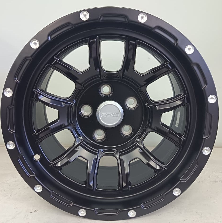 15" KR XPHR001 F (15X8/5-114) MT BLACK ET0