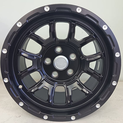 15" KR XPHR001 F (15X8/5-114) MT BLACK ET0
