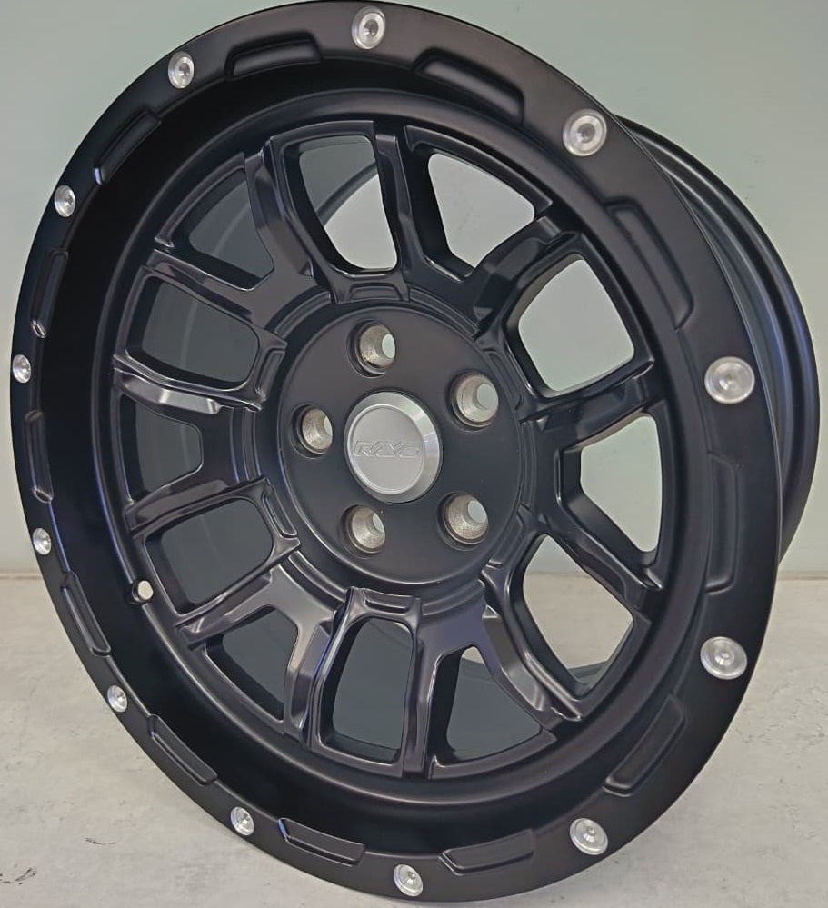 15" KR XPHR001 F (15X8/5-114) MT BLACK ET0