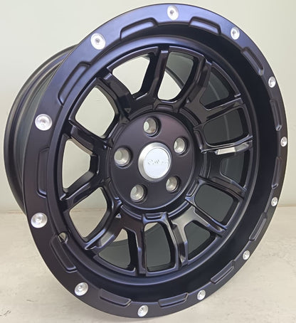 15" KR XPHR001 F (15X8/5-114) MT BLACK ET0